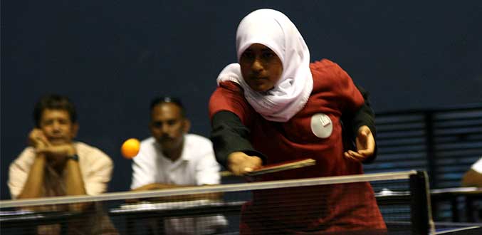 Tennis de table : Widaad Gukhool qualifiée pour les Championnats du monde cadets