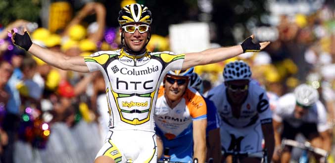 Tour de France - 2e étape : Victoire de Mark Cavendish au sprint