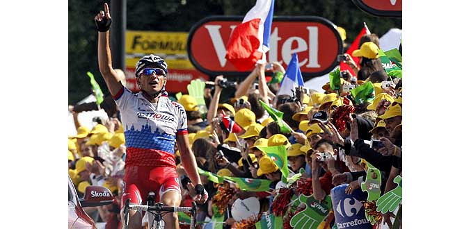Tour de France - 14e étape : Le Russe Ivanov vainqueur d''une étape endeuillée
