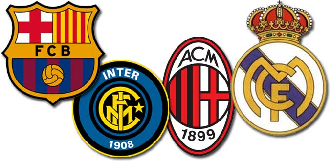 Ligue des Champions : Chocs Barcelone-Inter Milan, Real Madrid-AC Milan