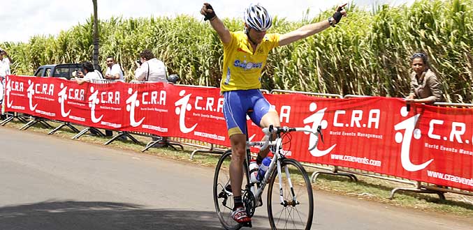 Tour de Maurice: Sylvain Georges s’offre une troisième victoire consécutive