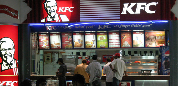 Santé publique: Des restaurants Kentucky Fried Chicken fermées à travers l’île