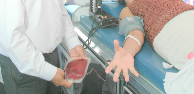 Don de sang: création d’un service national de transfusion
