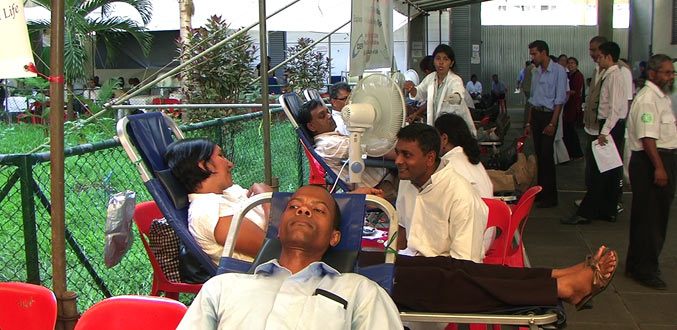 Mega Blood Donation pour prévenir la pénurie de fin d’année