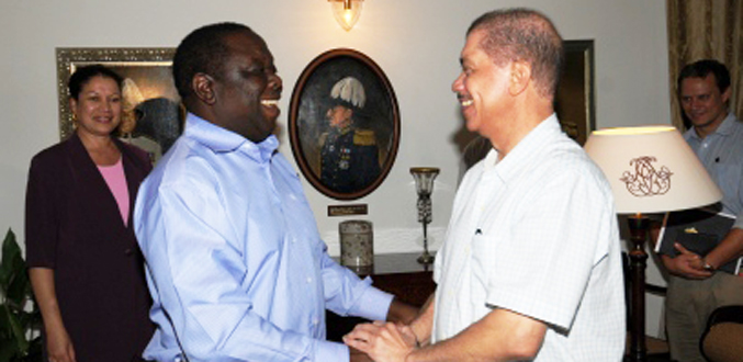 Le Premier ministre zimbabwéen en vacances aux Seychelles