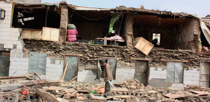 Un séisme fait 400 morts sur le plateau tibétain en Chine