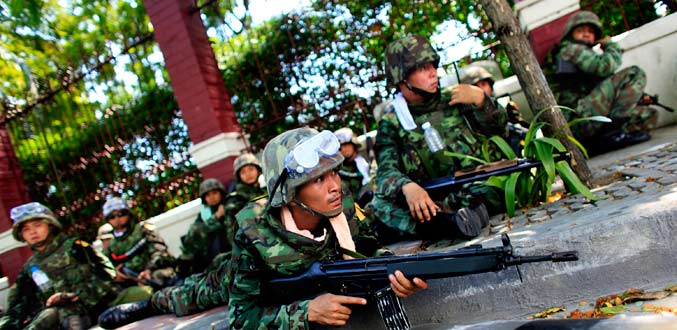Thaïlande : Situation explosive à Bangkok entre armée et manifestants