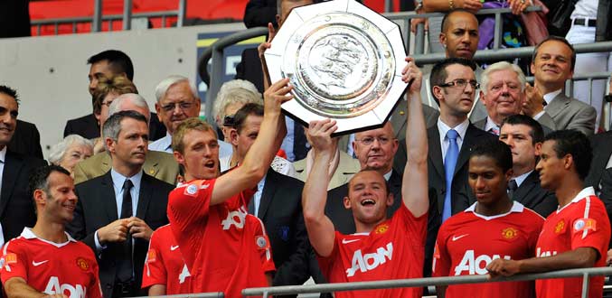 Football: Manchester United remporte le Community Shield