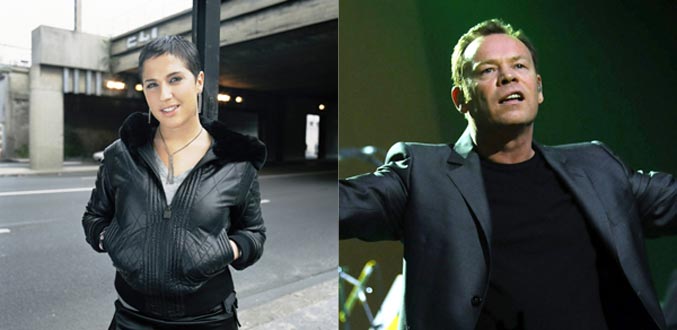 Ali Campbell et Diam’s : «Here they are ! »