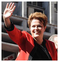 Brésil : Dilma Rousseff arrive en tête de l’élection présidentielle