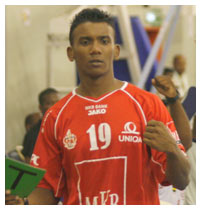 Handball: Jessie Thérèse, premier Mauricien à jouer à la Réunion