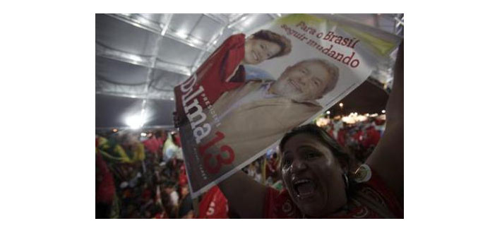 Brésil : Dilma Rousseff portée à la présidence