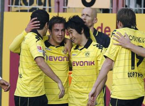 Foot-Allemagne : Le Borussia Dortmund s''impose à Mayence