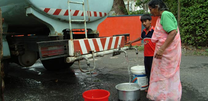 Pénurie d’eau : aides aux familles démunies pour l’achat d’un réservoir