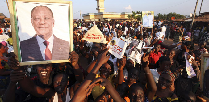 Blocage en Côte d''Ivoire après l''annonce du succès de Ouattara