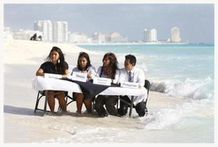 Changements climatiques : la conférence de Cancun est "sur le fil du rasoir"