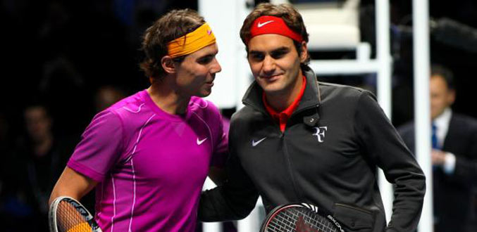 Tennis : Federer et Nadal en pères Noël