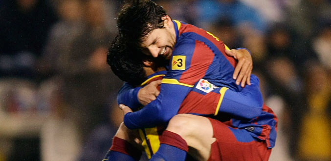 Espagne - 18e journée: Barcelone et Messi toujours impressionnants