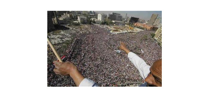 Deux millions d''Egyptiens fêtent la victoire place Tahrir