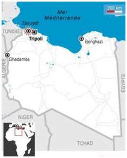 Libye : La ville de Zaouiyah sous contrôle des rebelles, l’ONU  vote des sanctions