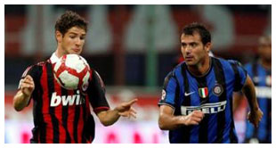 Série A: AC Milan-Inter Milan, le choc de la 31eme journée