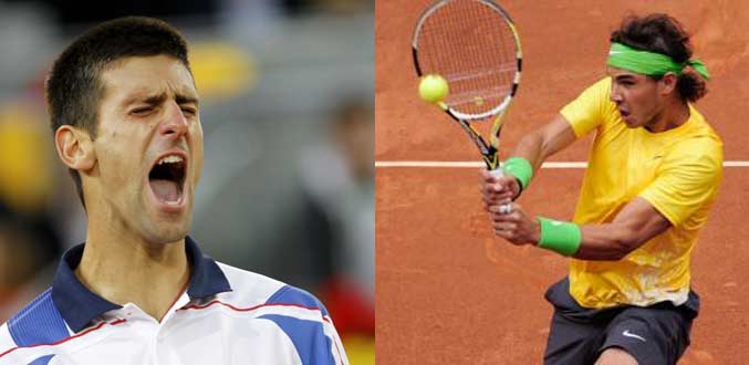 Tennis-Masters Madrid : Rafael  Nadal et Novak Djokovic en finale ce dimanche