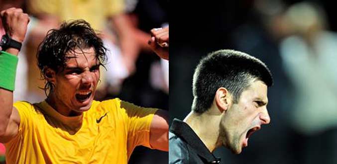 Tennis Masters de Rome :  Djokovic et Nadal en finale ce dimanche soir