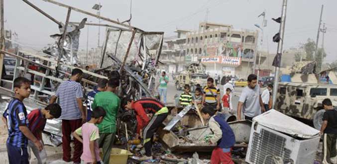 Irak : Seize morts dans une série d''attentats à Bagdad