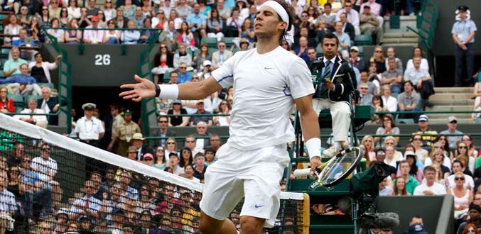 Wimbledon: Rafael Nadal se qualifie pour les huitièmes