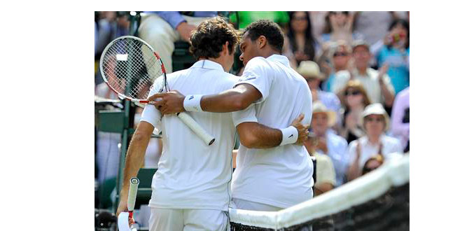 Wimbledon: Federer écarté du dernier carré par Tsonga