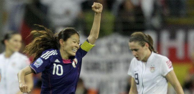 Football féminin: les Japonaises s''imposent face aux Etats-Unis dans la Coupe du Monde