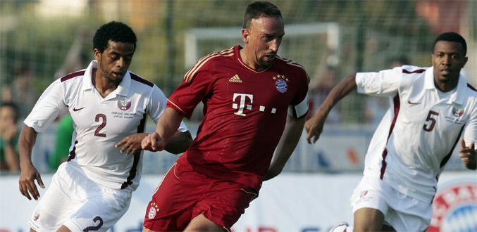 Fotball: le Bayern battu malgré un Ribéry en forme