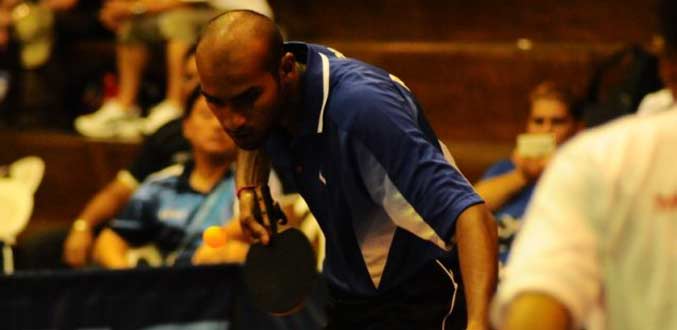 Tennis de table: Rhikesh Taucoory en bronze
