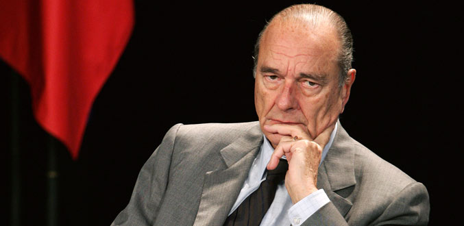 France : La classe politique compréhensive à l''égard de Jacques Chirac