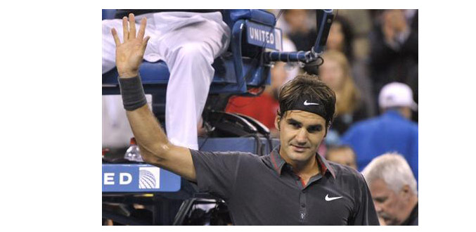 US Open: Federer écarte Tsonga en quart de finale