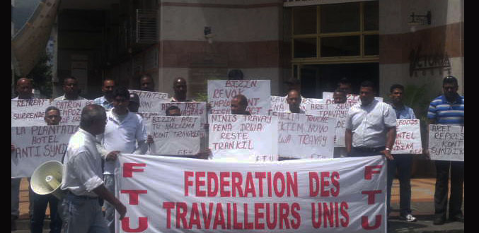 Manif : La FTU s’élève contre la répression à l’encontre des représentants syndicaux