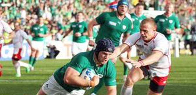 Coupe du Monde-Rugby : l’Irlande s’amuse, Samoa garde espoir