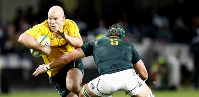 Mondial de rugby: l''Australie bat l''Afrique du Sud et va en demi-finales