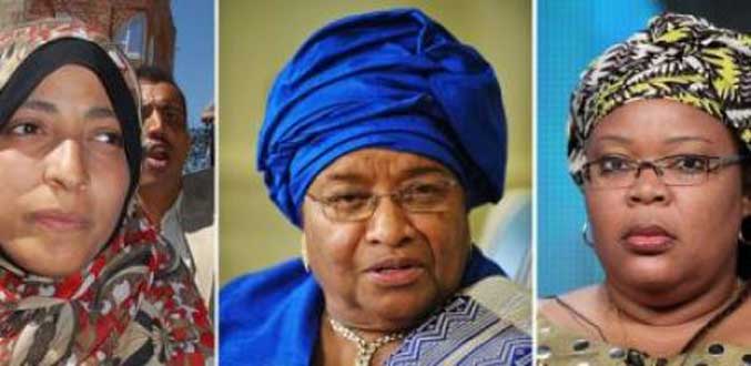 Prix Nobel de la Paix : trois femmes puissantes