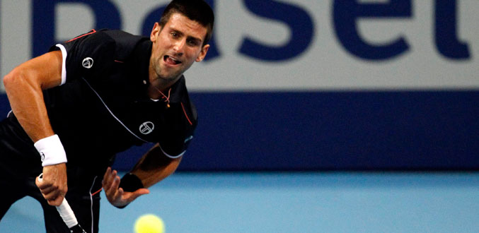Tennis-ATP Bâle : Djokovic en 8es de finale
