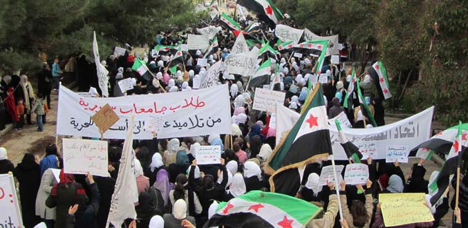 Syrie : plus de 200 000 manifestants dans la ville de Homs