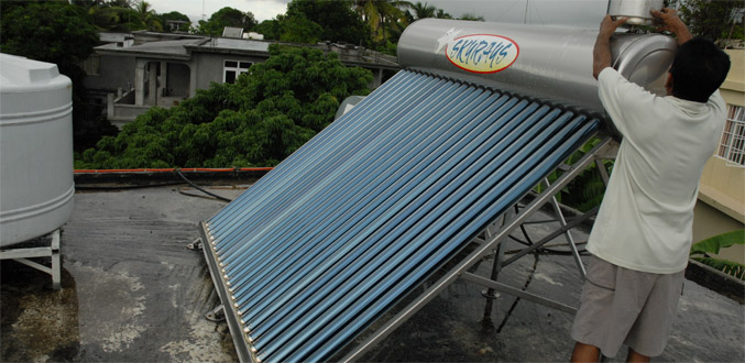 La 2ème phase du projet de chauffe-eau solaire démarre en janvier 2012