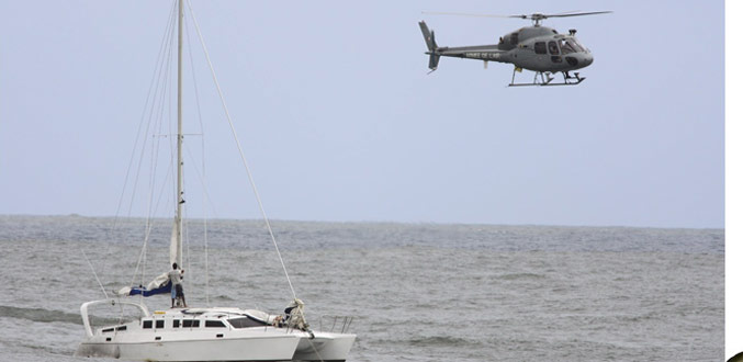 Le catamaran avait une fausse immatriculation : Contravention pour le skipper sri-lankais