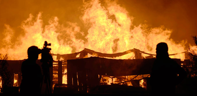 Incendies au Chili : 40.000 hectares brûlés, soupçons d''actes criminels