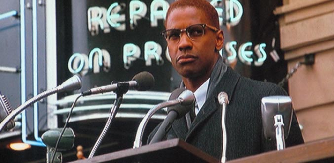 Denzel Washington incarne « Malcolm X » sur Ciné+ Star