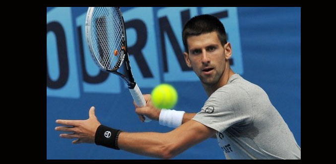 Open d''Australie: Djokovic dans le viseur de Nadal et Federer