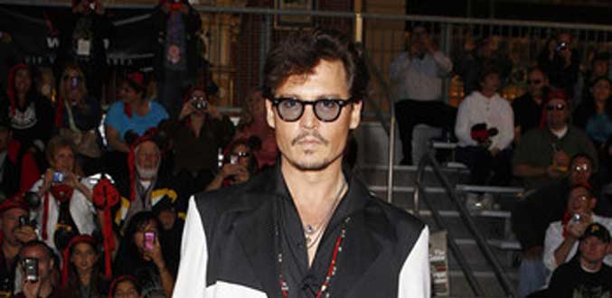 Johnny Depp s''installe à Hollywood