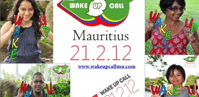 Ecologie : des jeunes mauriciens participent à la campagne Wake Up Call Rio +20
