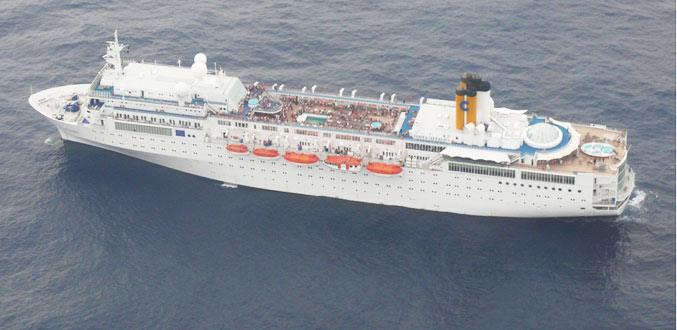 Costa Allegra : les quinze passagers mauriciens seront évacués le mercredi 29 février