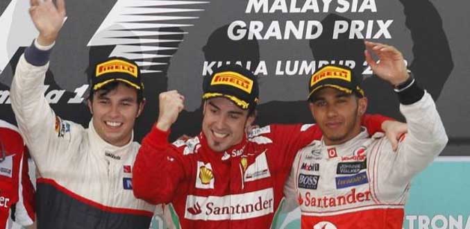 F1: victoire de Fernando Alonso  au GP de Malaisie